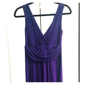 Royal purple maxi dress!